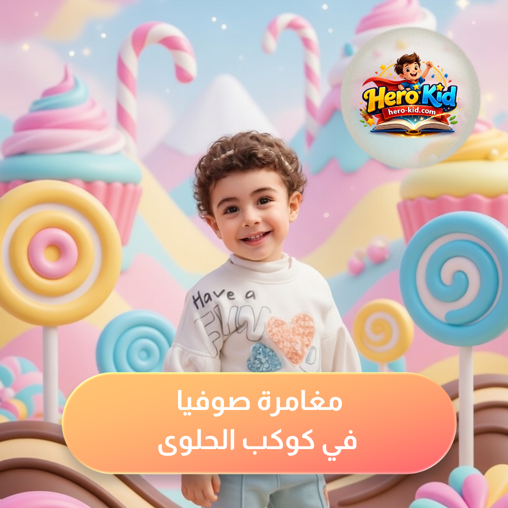 مغامرة صوفيا في كوكب الحلوى