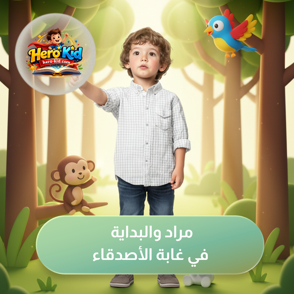 مراد والبداية في غابة الأصدقاء