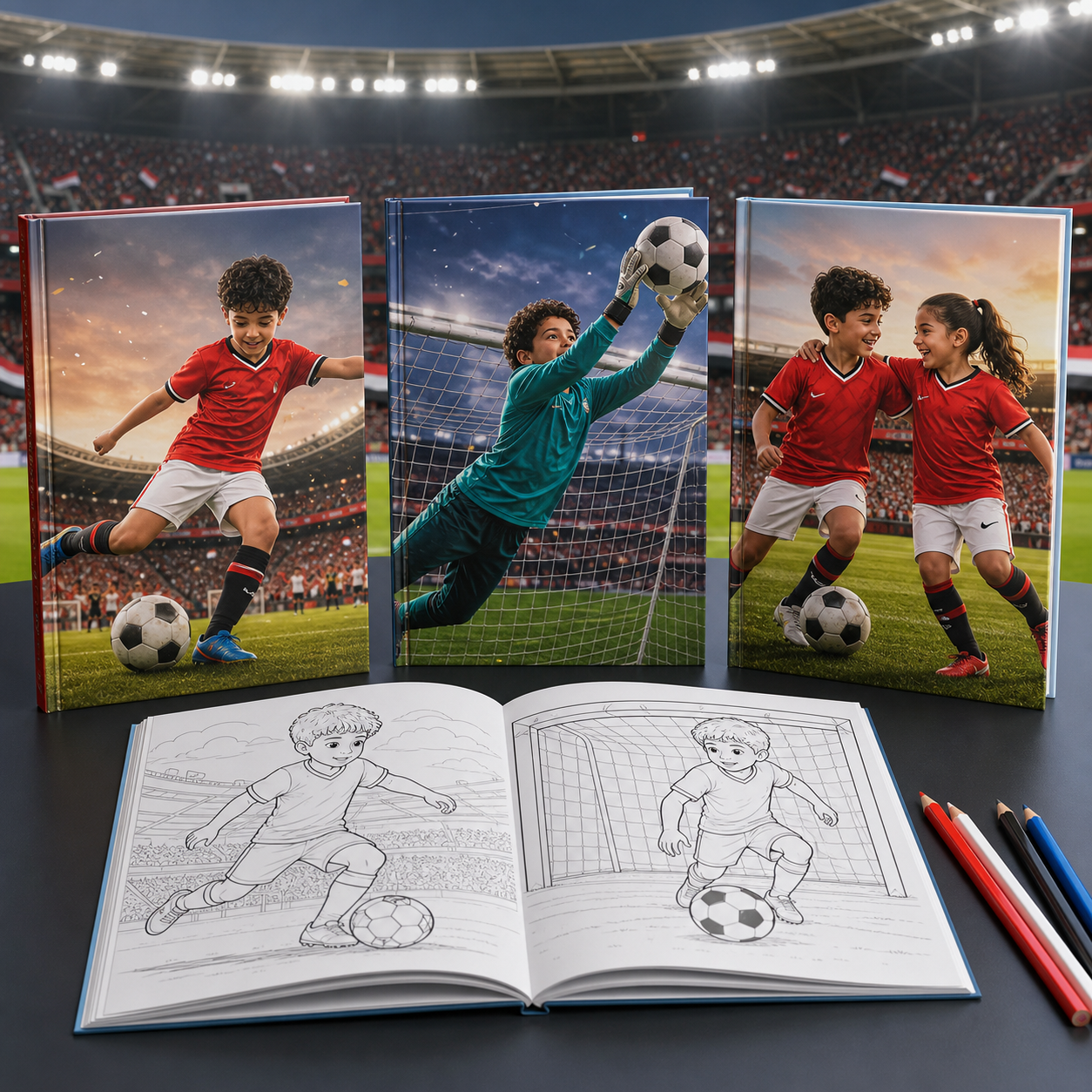 باقة بطل ملاعب كرة القدم