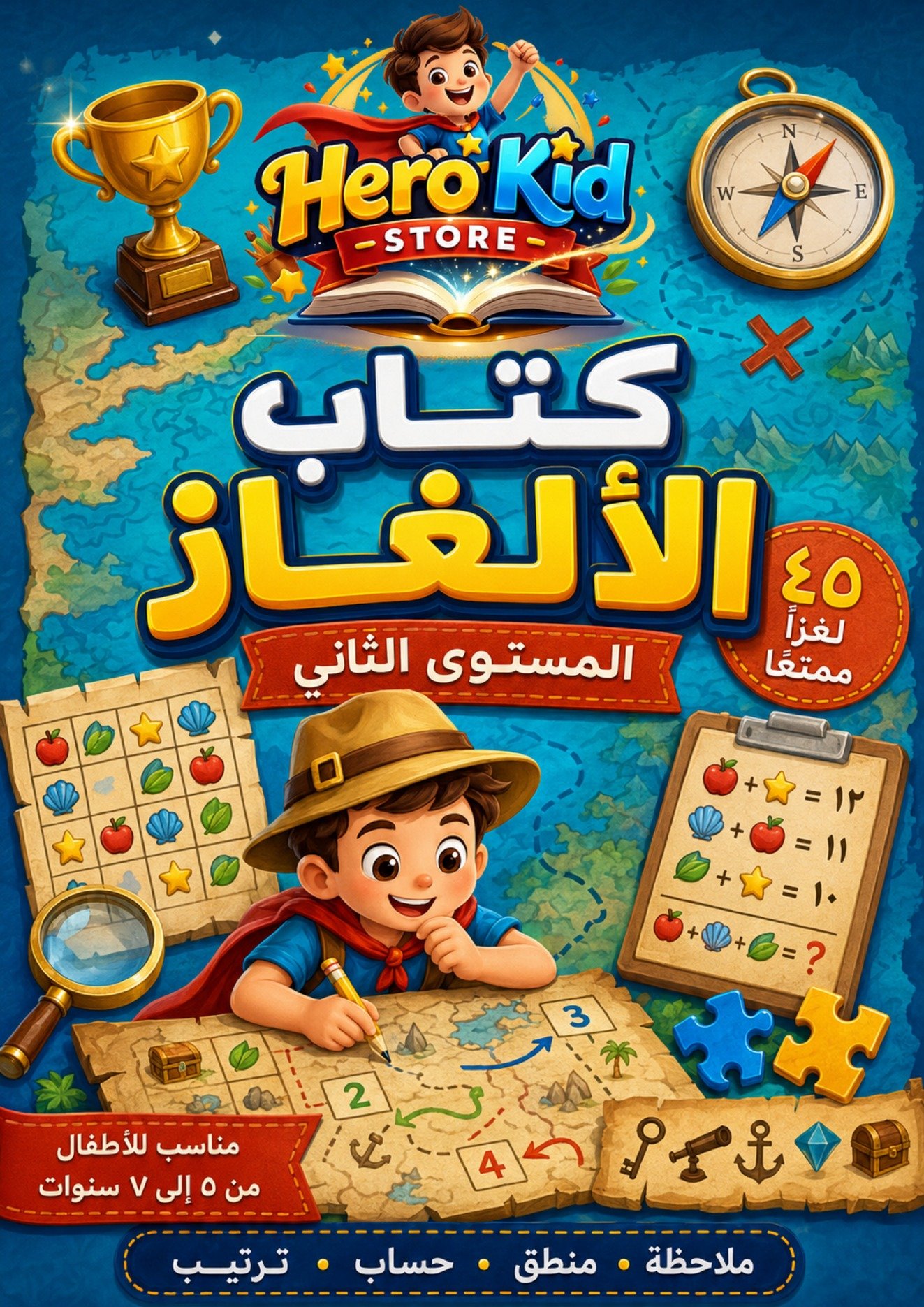 كتاب الألغاز - المستوى الثاني