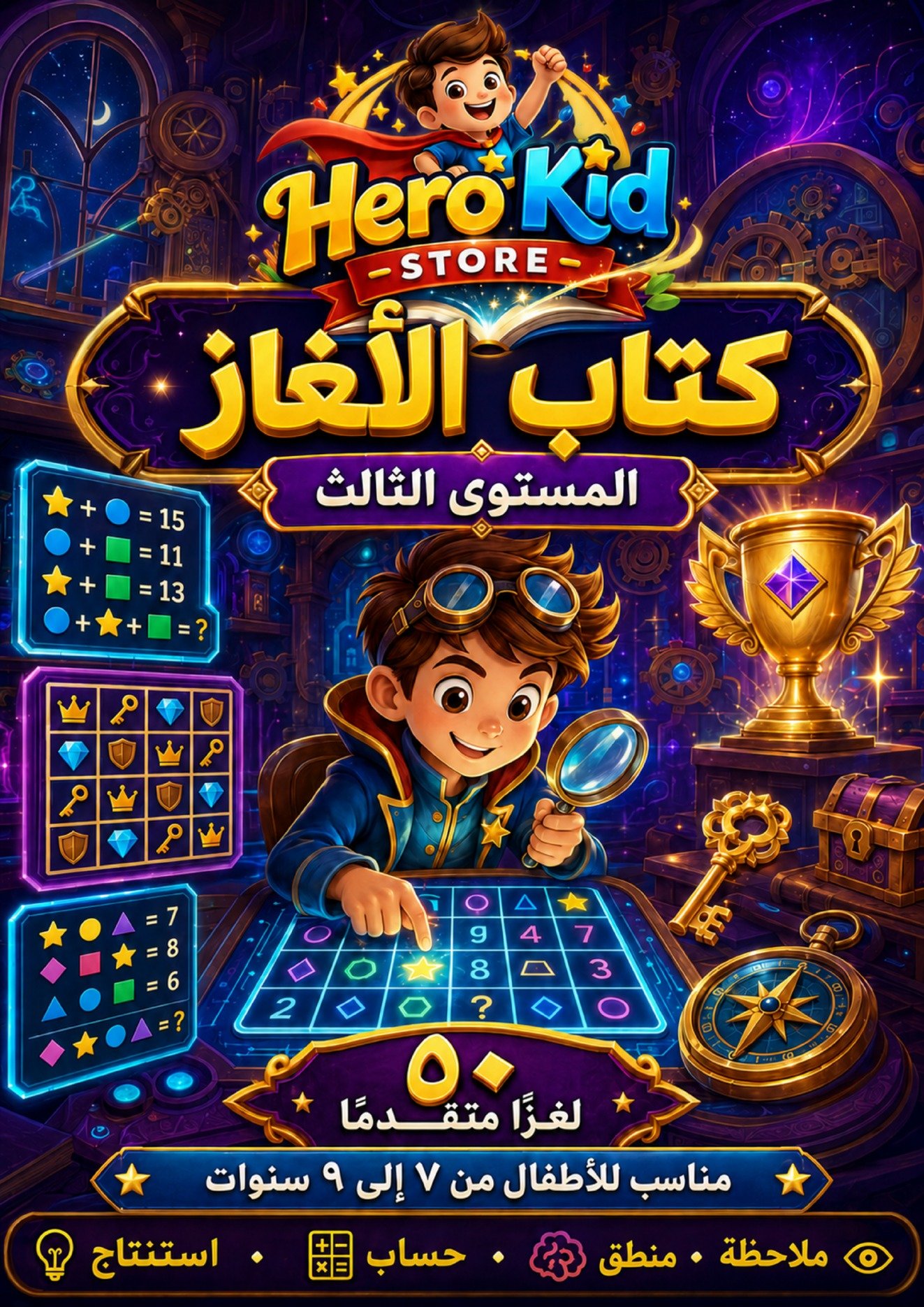 كتاب الألغاز - المستوى الثالث